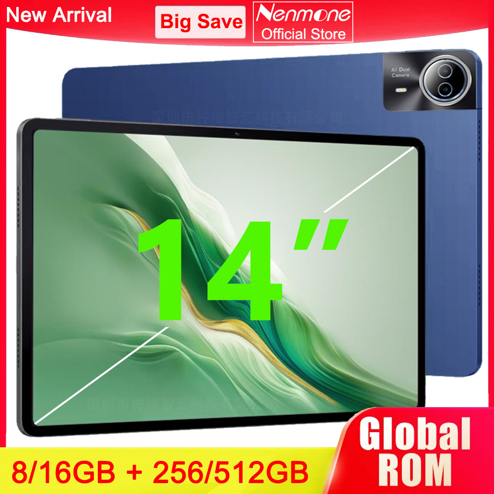 Kids Educational Online Free - 新型Mpad15 14インチ大画面Android 15タブレットPC 16GB+512GB 通話機能付き 5G
