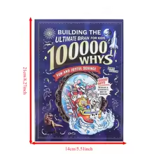 Educational Cartoon For Kids - 100000 Whys: 子供のための究極の脳を構築する 英語版 楽しい科学漫画ブック 子供の早期教育