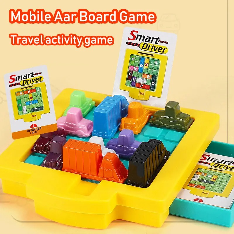 交通渋滞ロジックゲーム、駐車場パズル、教育用デスクトイ、脳を - Kids Education Activities のレビューと価格
