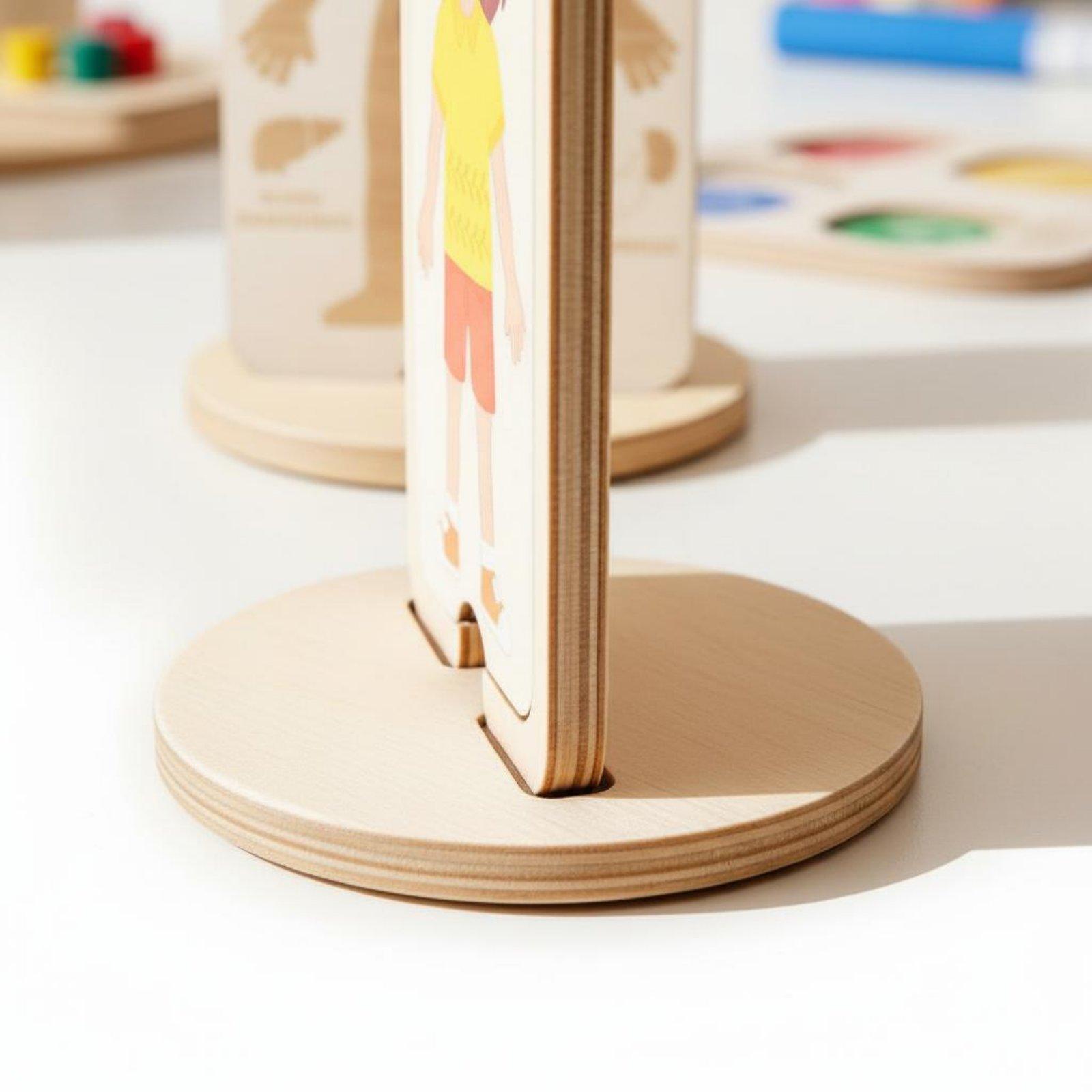 子供向け教育用木製パズル 人体解剖学玩具 子供向け構造学習用 - Human Body Puzzle のレビューと価格