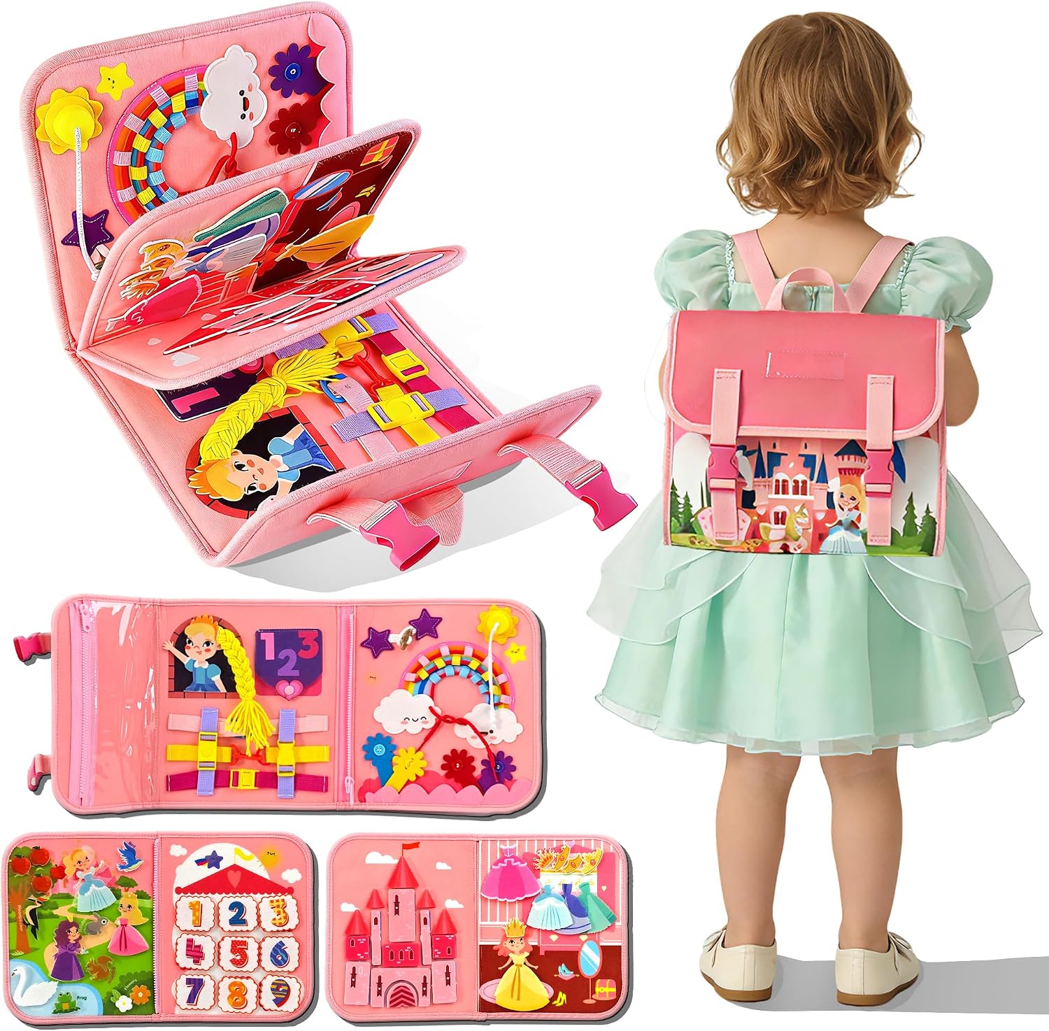 楽しいプリンセスキャッスルアクティビティバックパック｜子供た - Kids Education Activities のレビューと価格