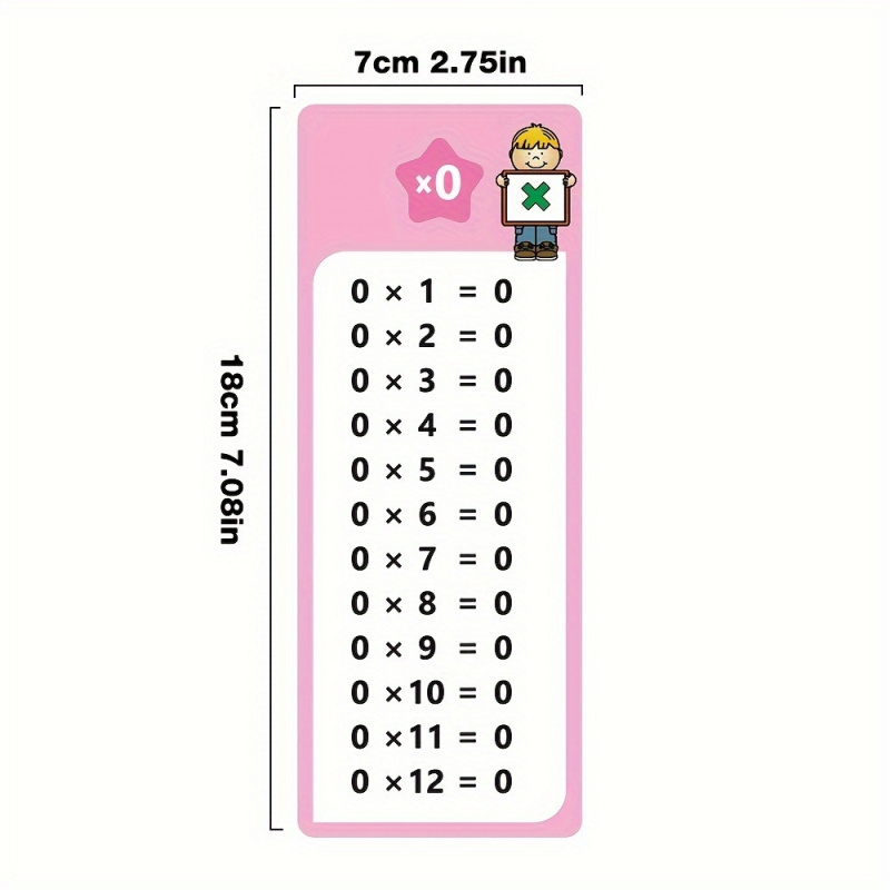 0-12 乗算カード 数学自己評価トレーニングツール 教室用 - Kids Educational Posters のレビューと価格