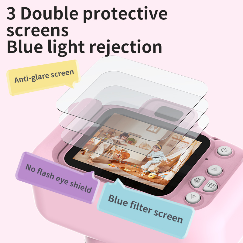 1080P HD キッズカメラおもちゃ 2 インチ画面ビデオ - Kids Education News のレビューと価格