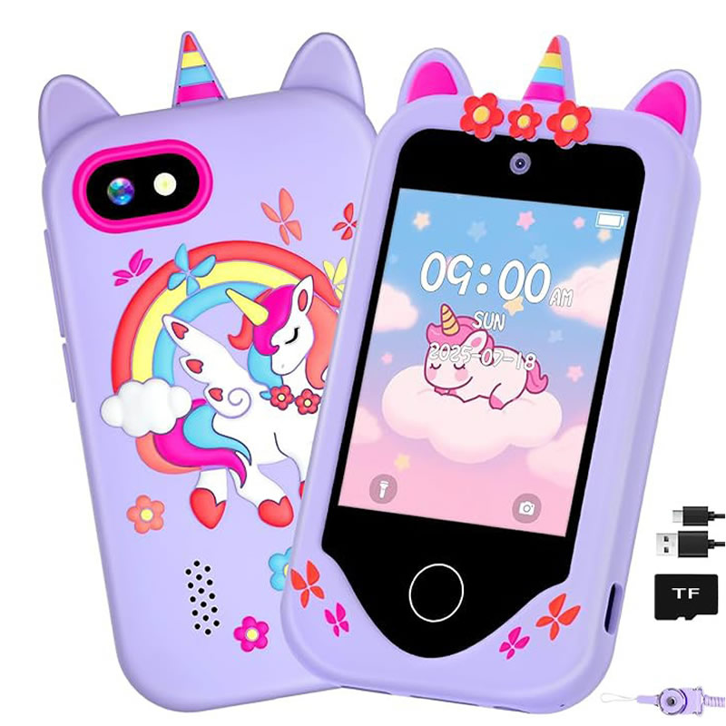 子供用スマートフォンカメラ学習玩具MP3プレーヤーおもちゃの - Kids Education News のレビューと価格