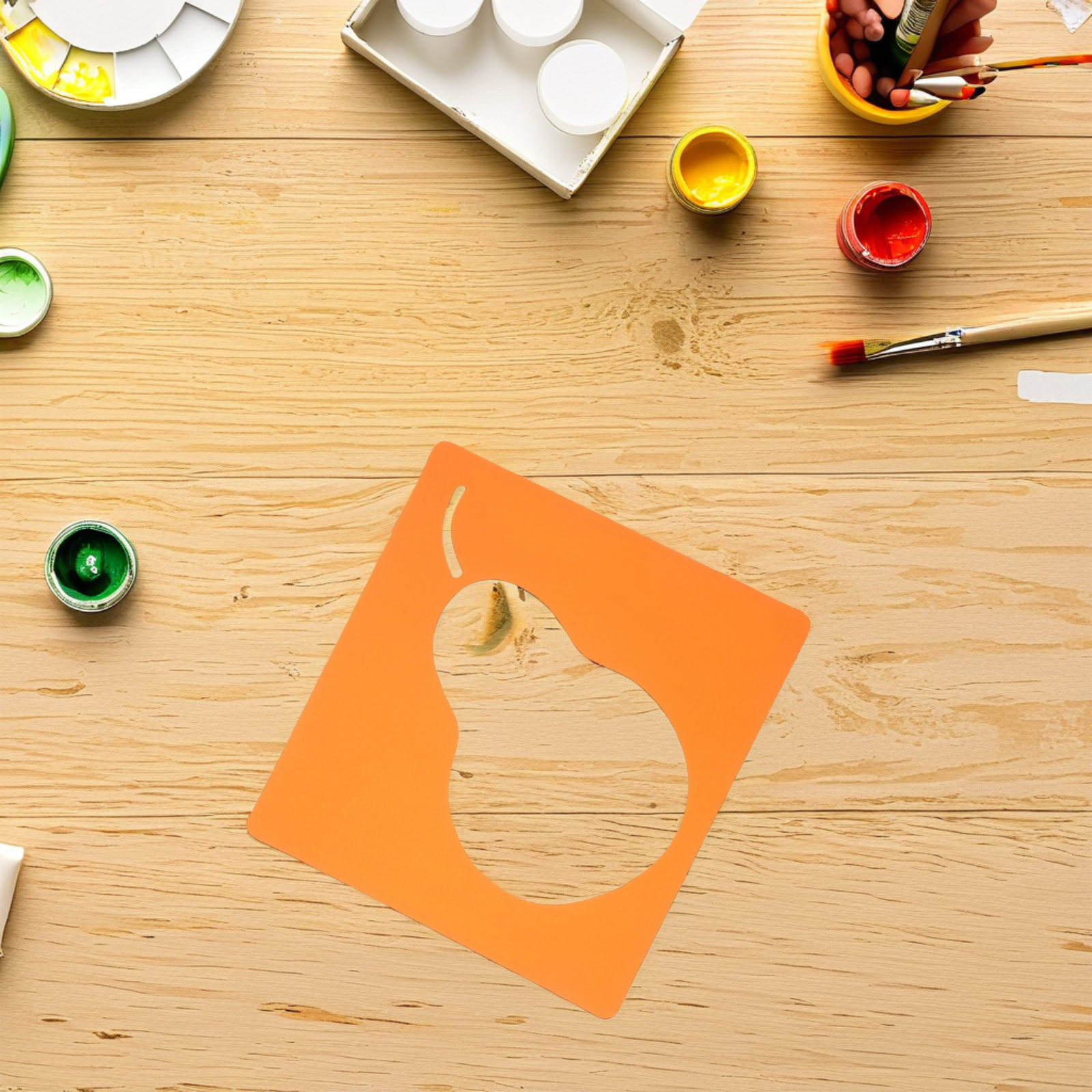 子供向けの描画テンプレート12個入り。プラスチック製のステン - Kids Education Template のレビューと価格