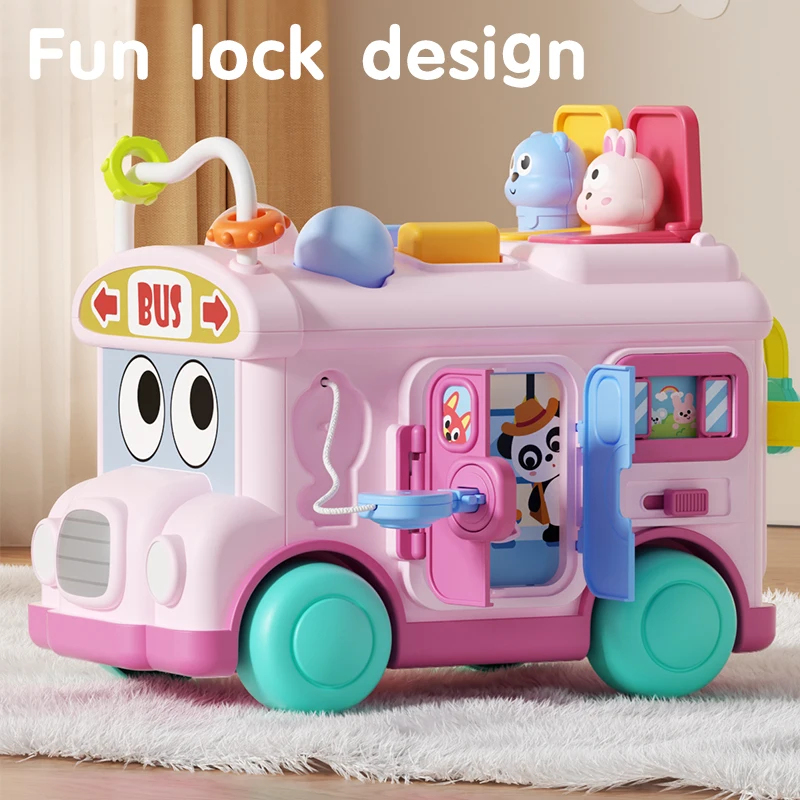 モンテッソーリ教育ベビービジーバスおもちゃ幼児アクティビティ - Kids Education Activities のレビューと価格