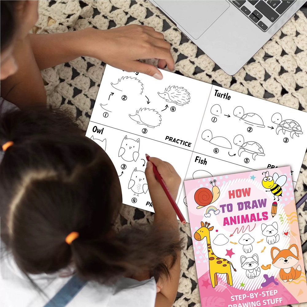 動物の漫画スケッチブックの描き方 子供向け 楽しい落書き＆塗 - Educational Cartoon For Kids のレビューと価格