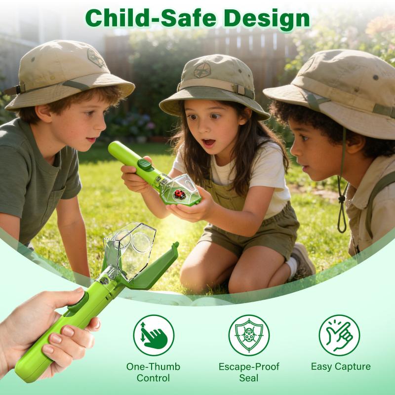 2倍拡大鏡 バグキャッチャー 昆虫観察器 屋外教育用ボックス - Kids Outdoor Education のレビューと価格