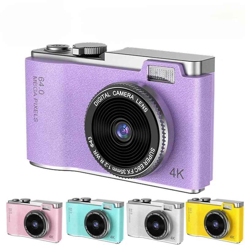 デジタルカメラ 4K HD キッズカメラ 48MP オートフ - Kids Education News のレビューと価格