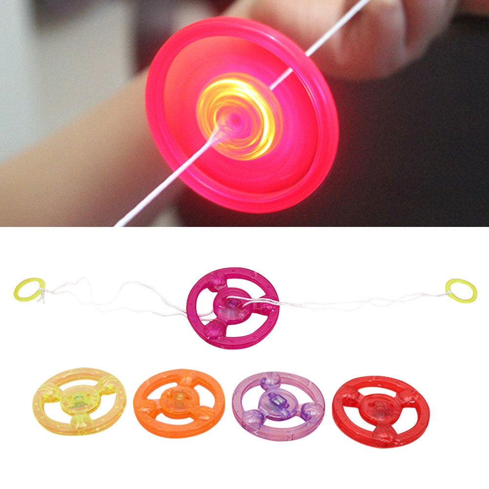 10個入りカラフルな光るプルストリングホイール、教育用おもち - Kids Education Activities のレビューと価格