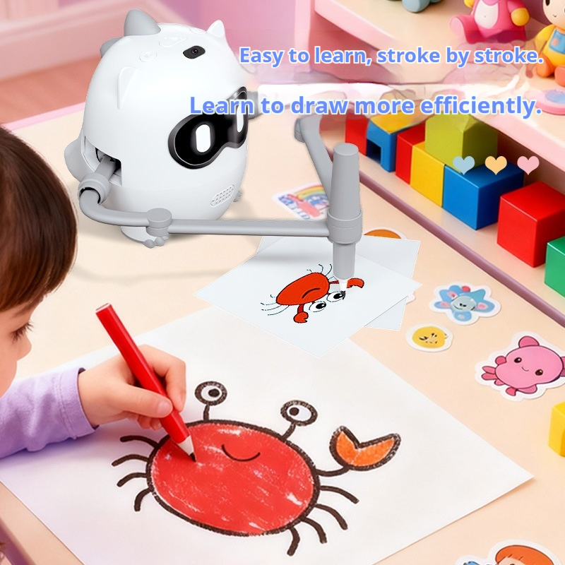 一般的なスマート恐竜描画ロボットインテリジェント早期教育玩具 - Kid Educational のレビューと価格